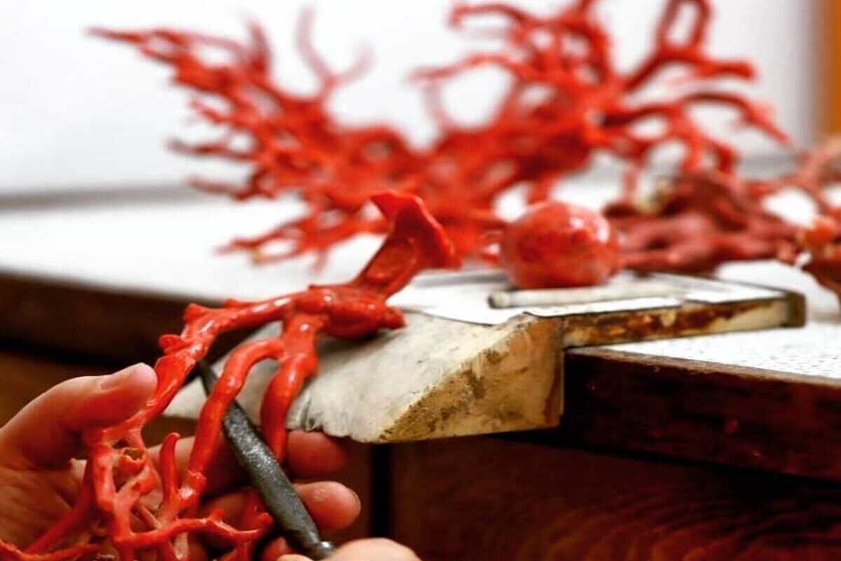 lavorazione corallo Alghero
